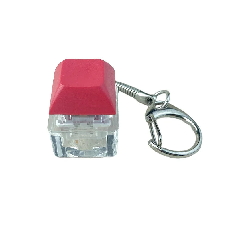Mechanical Keycap Fidget Keychain – Anti-Stress Button Spinner