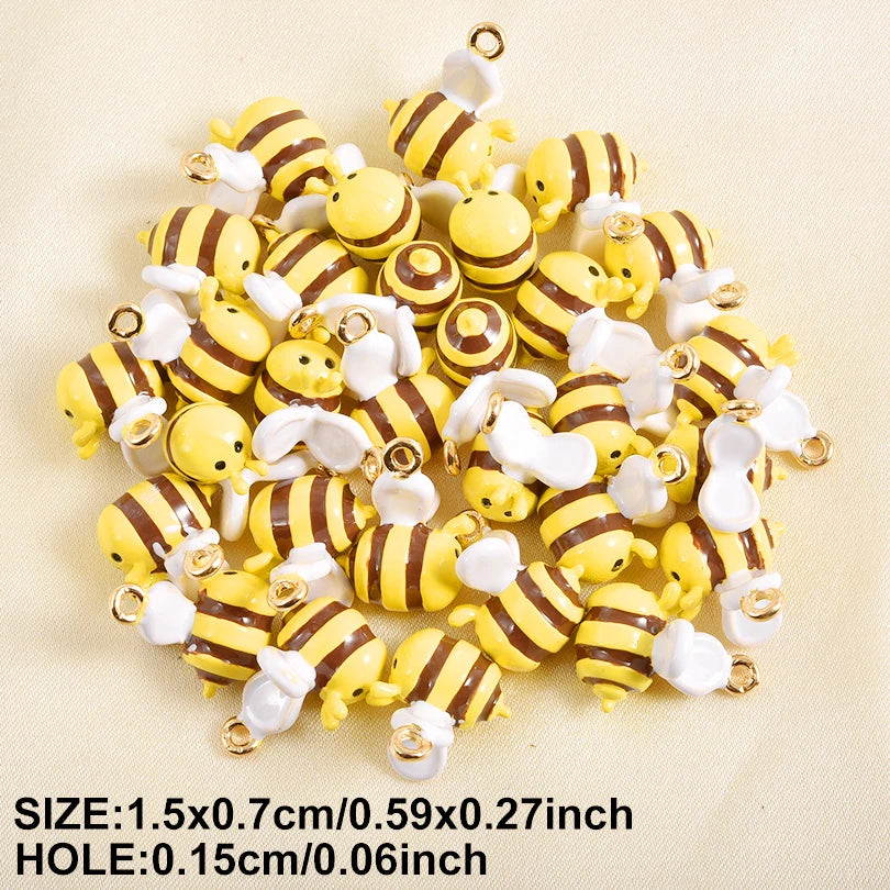 Cute Animal Enamel Charm Pack – Kawaii Keychain Pendants