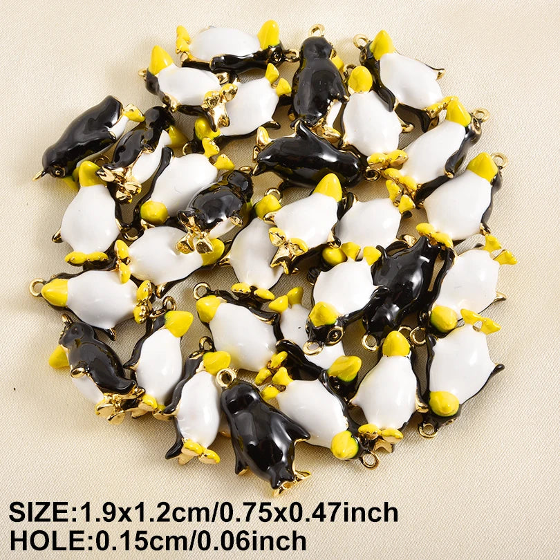 Cute Animal Enamel Charm Pack – Kawaii Keychain Pendants