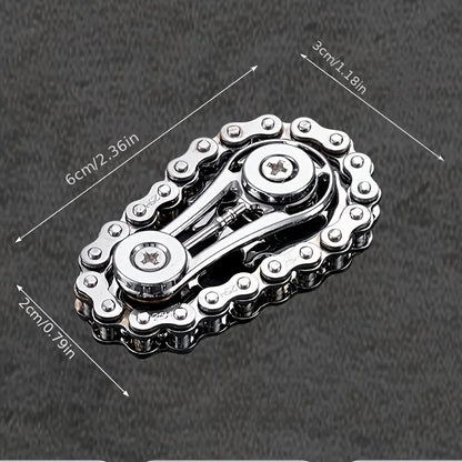Bike Chain Fidget Spinner – Metal EDC