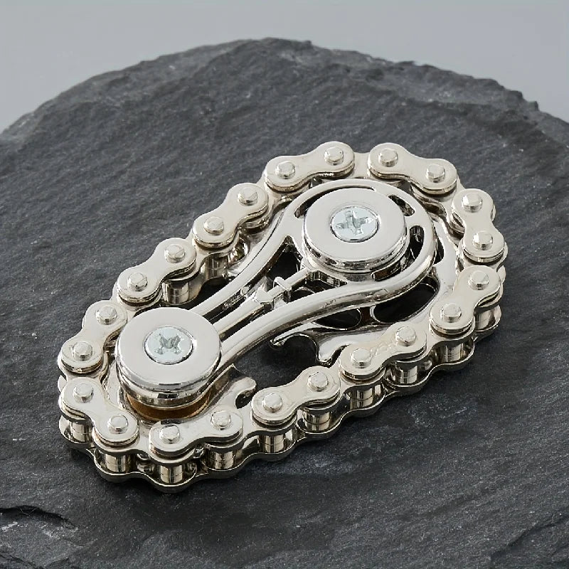 Bike Chain Fidget Spinner – Metal EDC