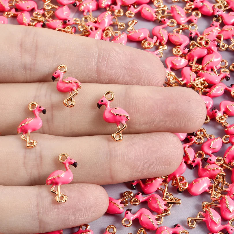 Cute Animal Enamel Charm Pack – Kawaii Keychain Pendants