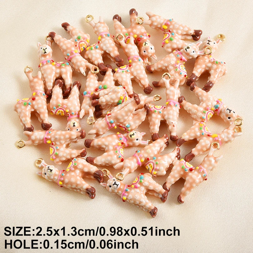 Cute Animal Enamel Charm Pack – Kawaii Keychain Pendants