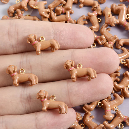 Cute Animal Enamel Charm Pack – Kawaii Keychain Pendants