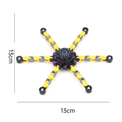 Deformable Chain Fidget Spinner