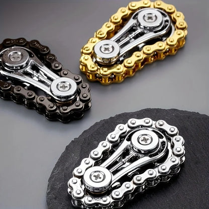 Bike Chain Fidget Spinner – Metal EDC