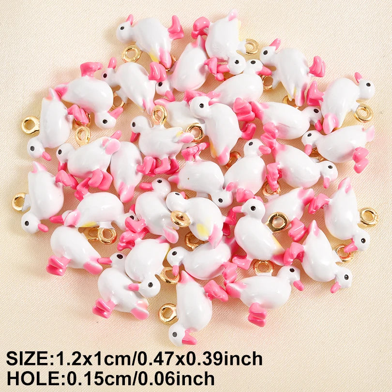 Cute Animal Enamel Charm Pack – Kawaii Keychain Pendants