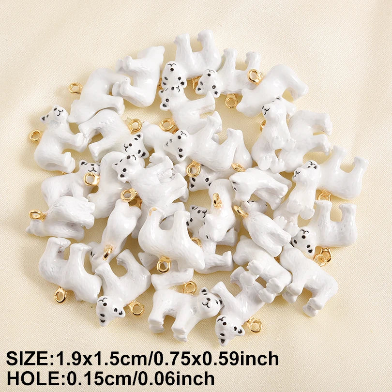Cute Animal Enamel Charm Pack – Kawaii Keychain Pendants