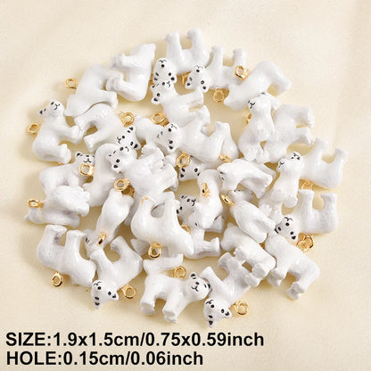 Cute Animal Enamel Charm Pack – Kawaii Keychain Pendants
