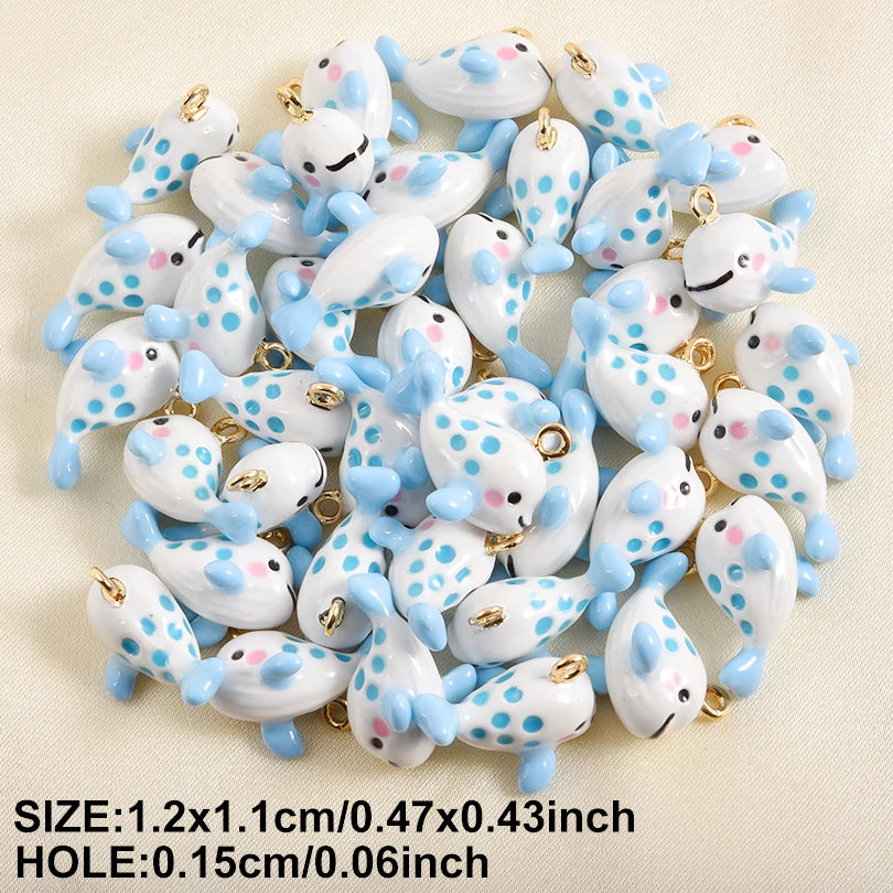 Cute Animal Enamel Charm Pack – Kawaii Keychain Pendants