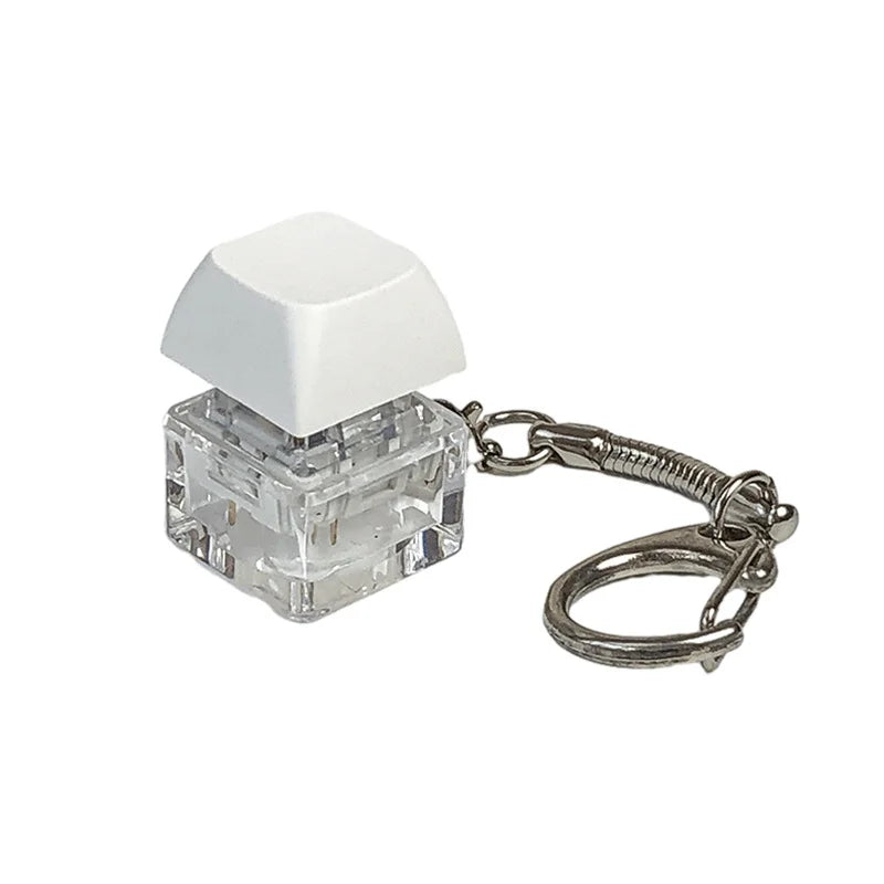 Mechanical Keycap Fidget Keychain – Anti-Stress Button Spinner