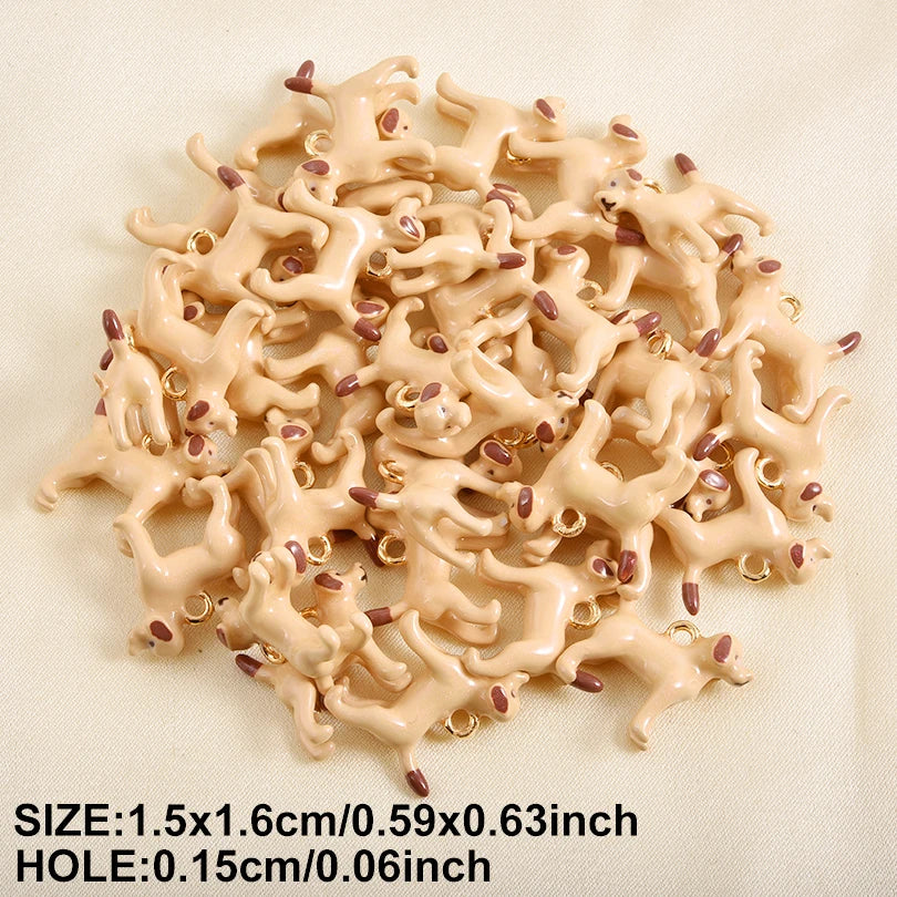 Cute Animal Enamel Charm Pack – Kawaii Keychain Pendants