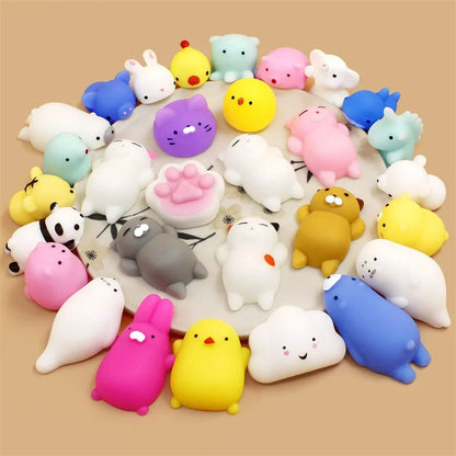 Mochi Squishy Animals – 5-50pc Party Pack