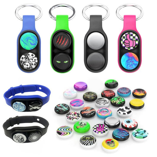 PopPuck Magnetic Fidget Toy – Flip, Stick, Decompress