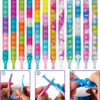 Bubble Pop Bracelets – 12/24 Pack Party Favors
