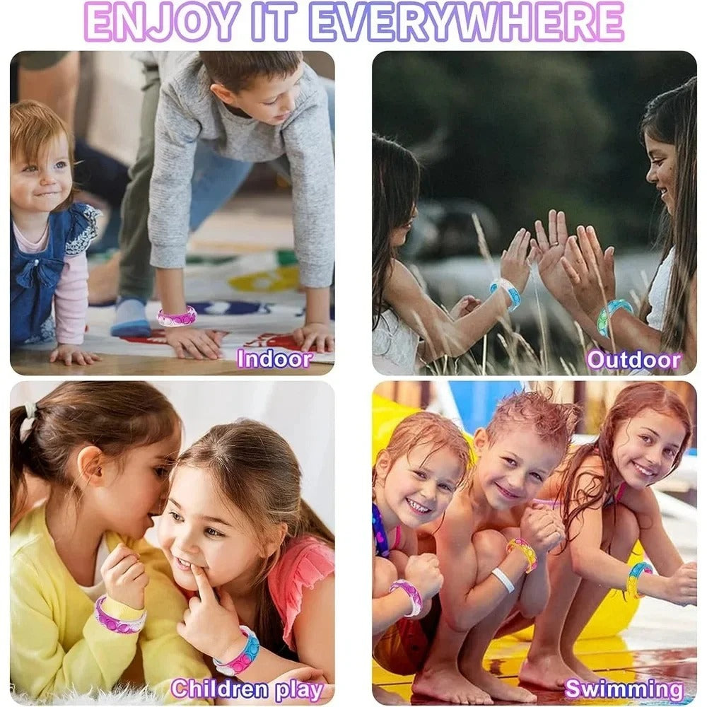 Bubble Pop Bracelets – 12/24 Pack Party Favors